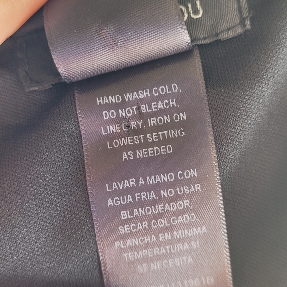 Bisou Bisou Black Dress Size 10 - Picture 7 of 7